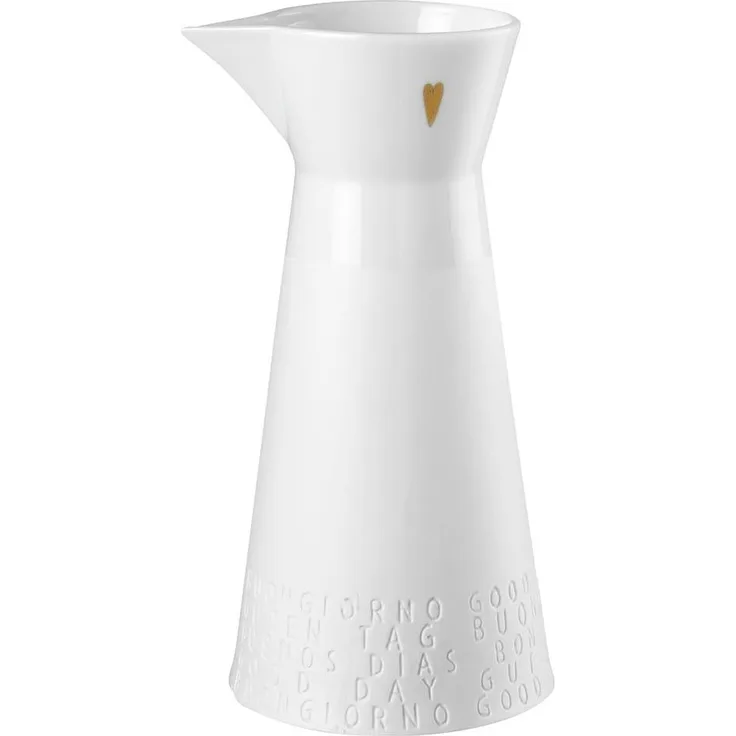 Breakfast Krug Kanne Porzellan - Räder Design 1 Liter Ø 12 cm. H 23 cm