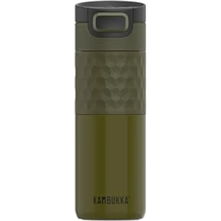 Kambukka Trinkbecher 500 ml Etna Khaki Warrior Edelstahl – Bild 2