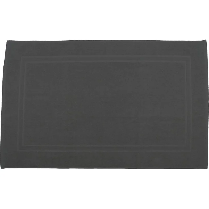 Julie Julsen Badematte 1-Badematte-Grau-70x120 cm, Baumwolle, Doppelrahmen – Bild 3