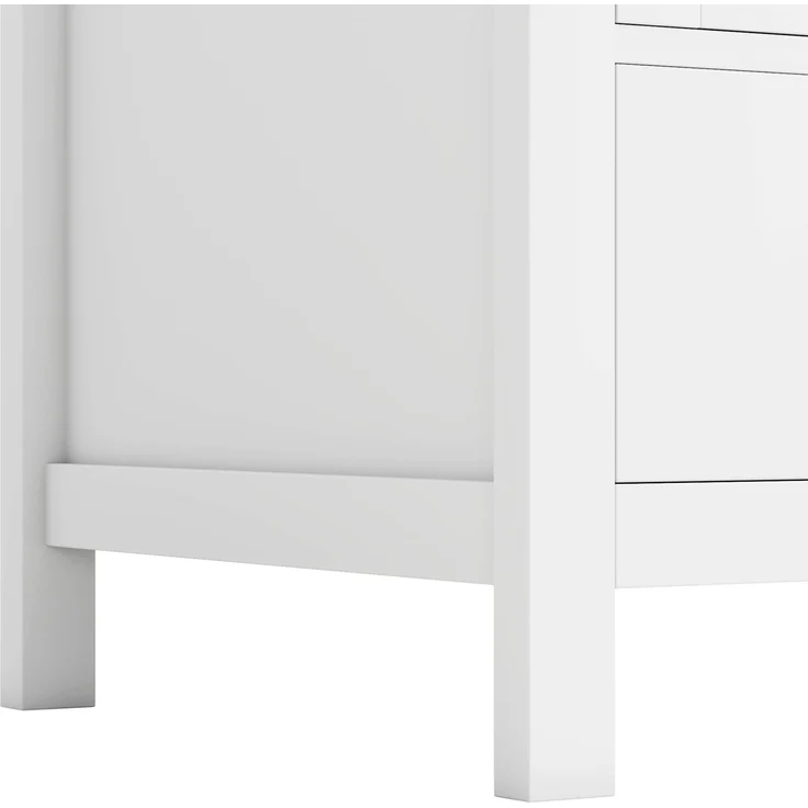 Badmöbel mit Waschbecken 76 x 46 x 82 cm – freistehend, mit 4 Schubladen und verstellbaren Einlegeböden – Bild 10