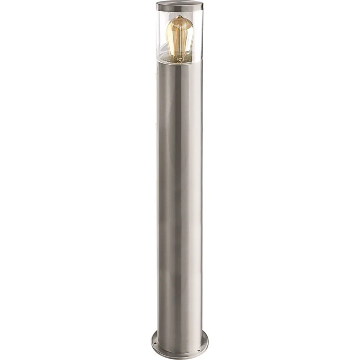 Heitronic Nr. 500683-HE Standleuchte Outdoor Naxos edelstahl E27 IP44 79cm – Bild 1