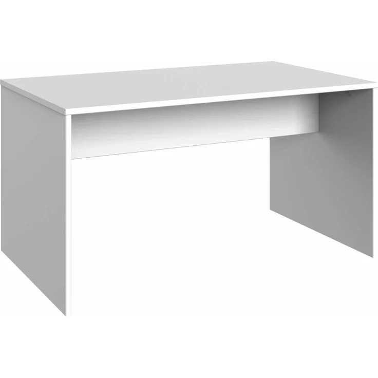 Stylefy Lio Schreibtisch II Weiß – Bild 1