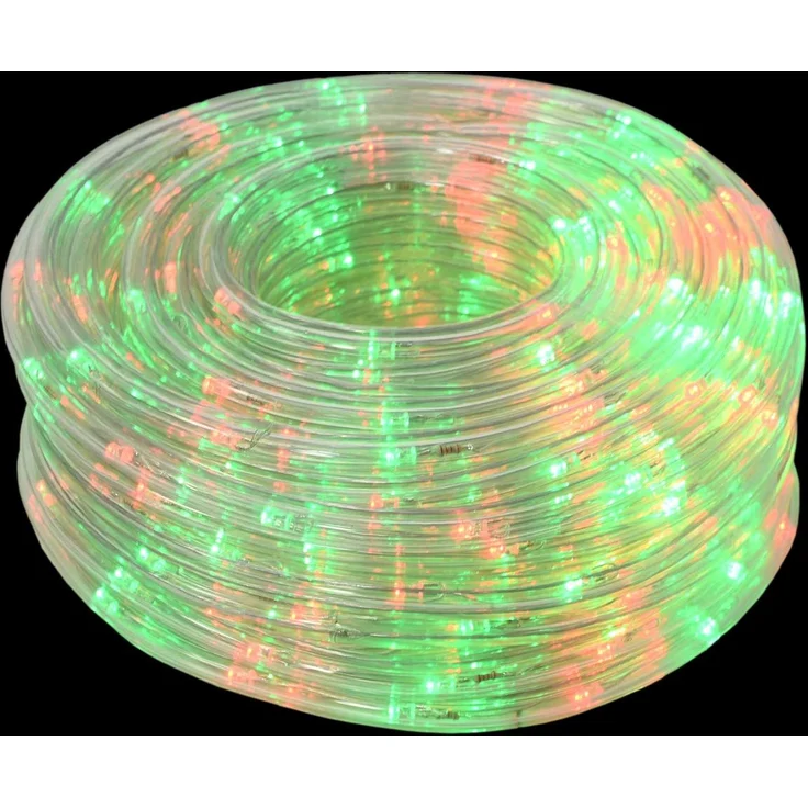vidaXL LED-Weihnachtslichtschlauch 120 LEDs Rot & Grün 5 m 42050446 – Bild 5