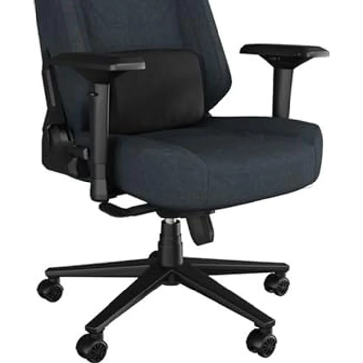 Genesis Nitro 800 Gaming Stuhl, ergonomischer Stoff-Sessel in Schwarz/Grau, bis zu 150 kg belastbar – Bild 5