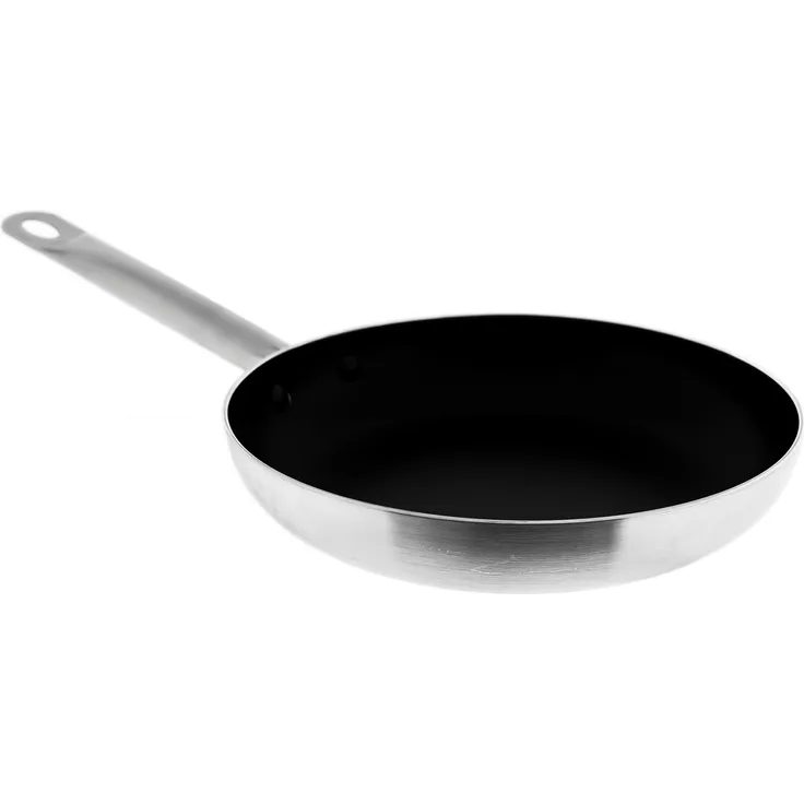 Edelstahl-Bratpfanne mit Antihaftbeschichtung - Induktionsgeeignet ø28 cm