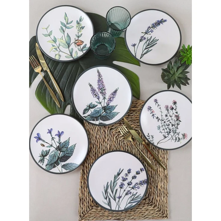 Hermia Concept Teller-Set 100% CERAMIC STONEWARE M1731 (6-tlg) – Bild 2
