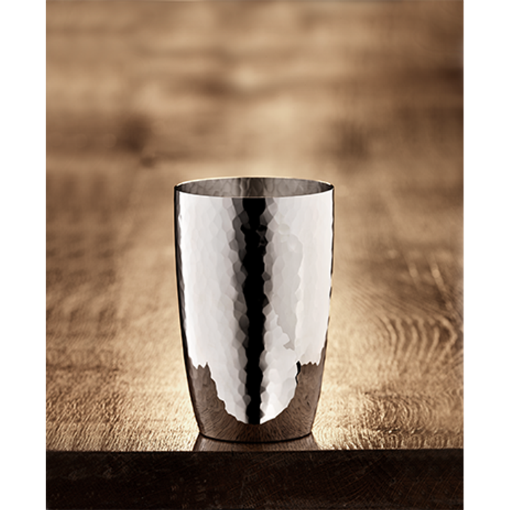 Robbe & Berking Martelé Longdrink- und Bierbecher 90g versilbert 2er-Set - Silber