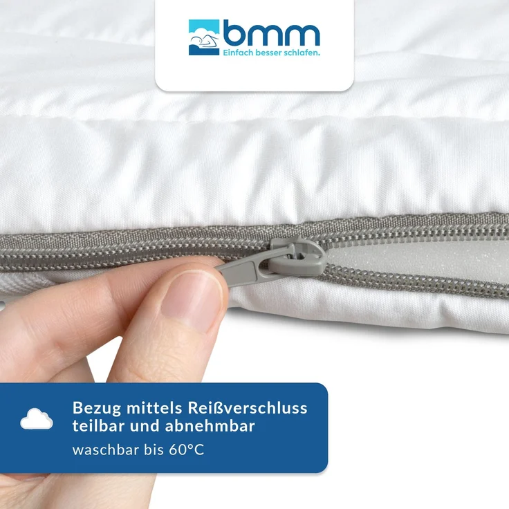 BMM Topper Klassik BASIC 90 x 200 cm – Bild 6