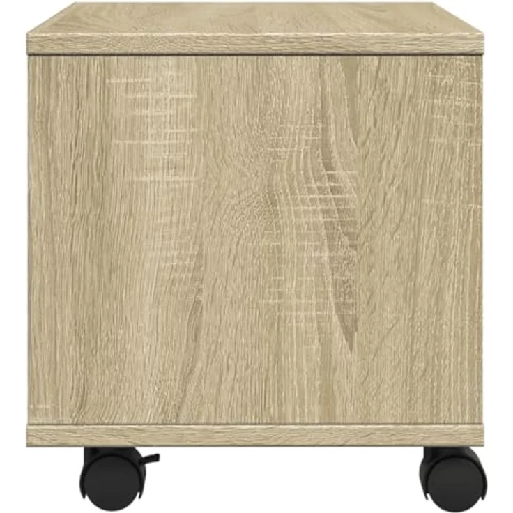 vidaXL Druckerständer mit Rollen Sonoma-Eiche 41x32x34,5 cm 840613 – Bild 7