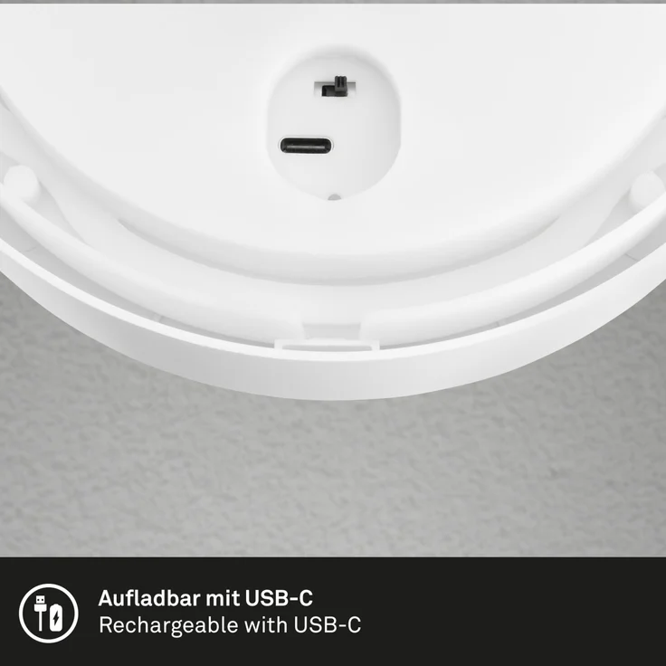 Briloner LED Außenwandleuchte Puni Akku 4W weiß Touch-Dimmer warmweiß – Bild 5
