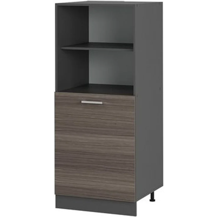 Herdumbauschrank R-Line Edelgrau 60 cm Vicco – Bild 4