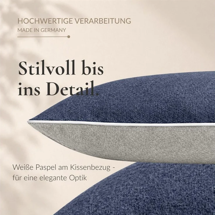Carpe Sonno Wendebettwäsche Biber Bettwäsche Winter Flanell Baumwolle 135x200 / 155x220 / 200x200, Biber, 2 teilig, Warme MADE IN GERMANY Winterbettwäsche kuschelig weich - 135 x 200 – Bild 2