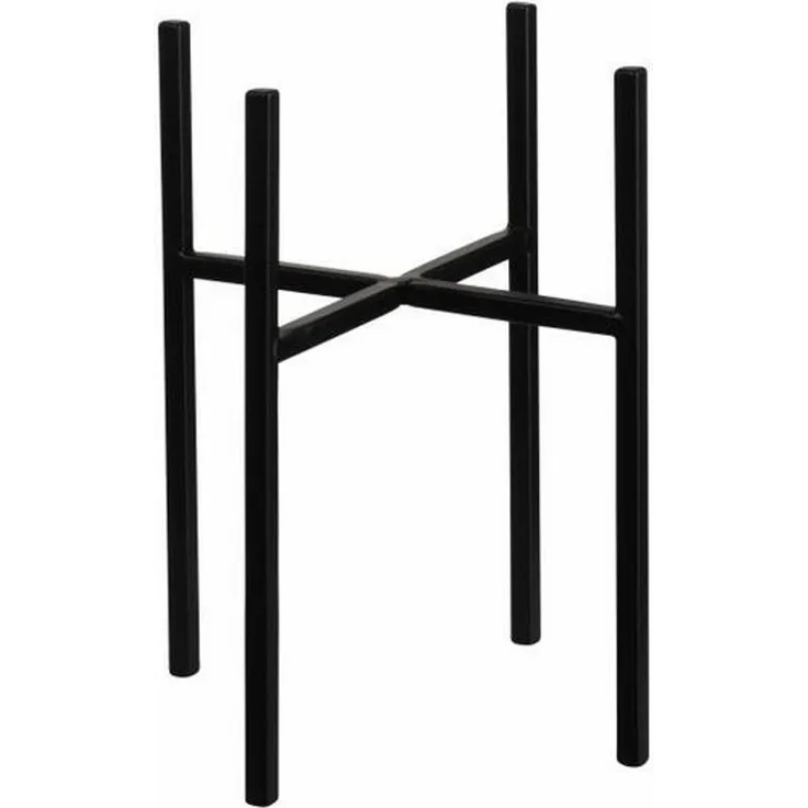 ASA Selection haruko Metallgestell, Metall Gestell, Ständer, für Vasen, Übertöpfe, Schwarz, H 20. 7 cm, 99070950