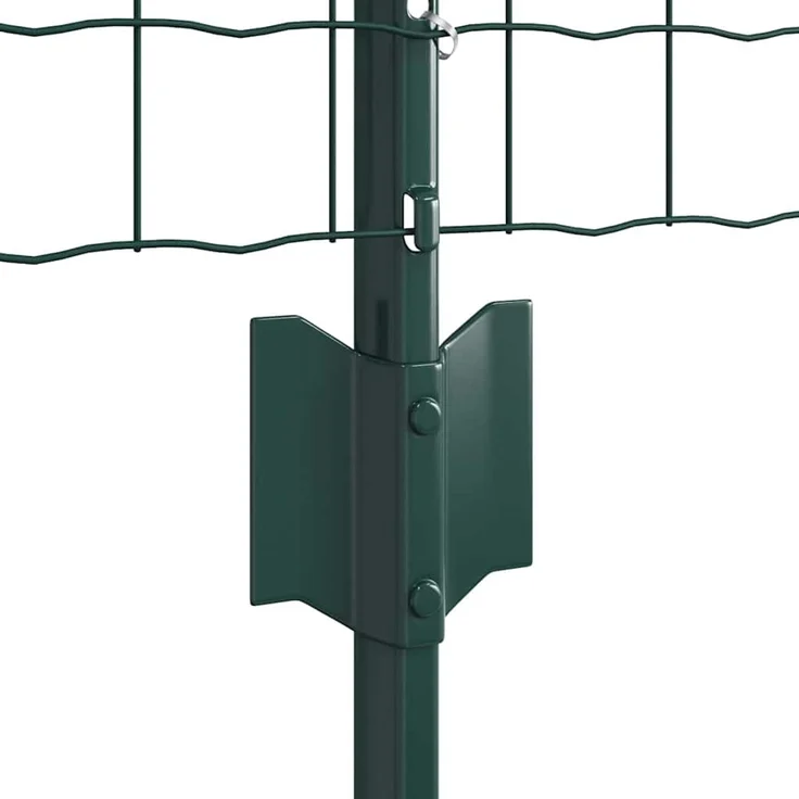 vidaXL Zaun mit Pfosten Grün 3335964 – Bild 7