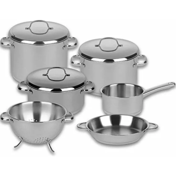 Riess Fleischtopf Cristall mit Deckel Ø22cm 4 Liter Edelstahl