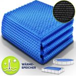 tillvex® Premium Pool Solarabdeckplane 400 µm Rechteckig 260x160 cm | Solarfolie Wärmeplane zuschneidbar | Solarplane Solarabdeckung | Poolheizung Poolsolarplane für Wassererwärmung
