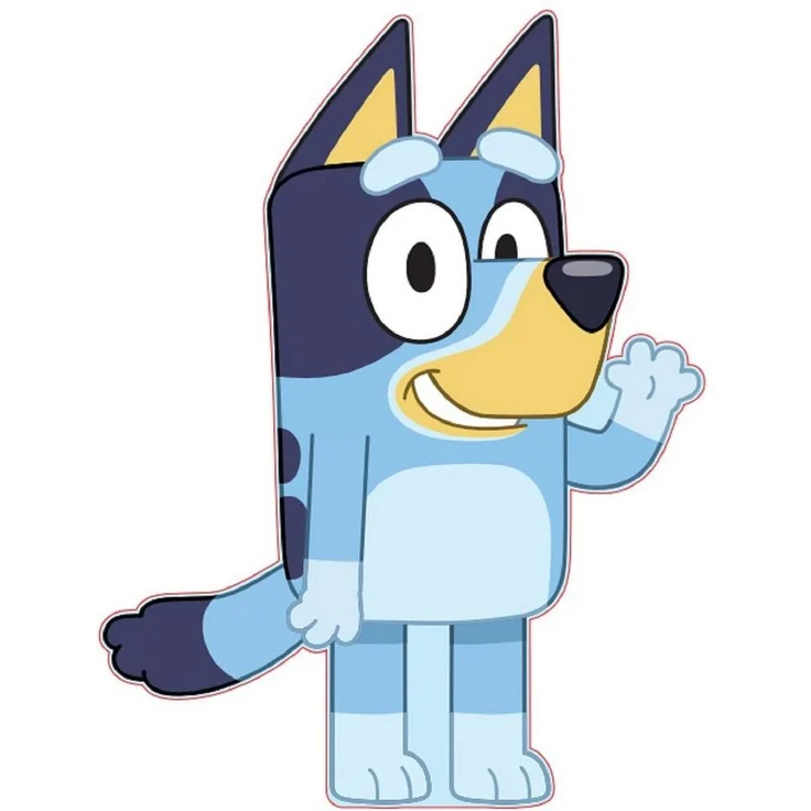 Bluey Dekokissen Dekokissen in 3D-Optik für Sofa & Bett – Bild 3