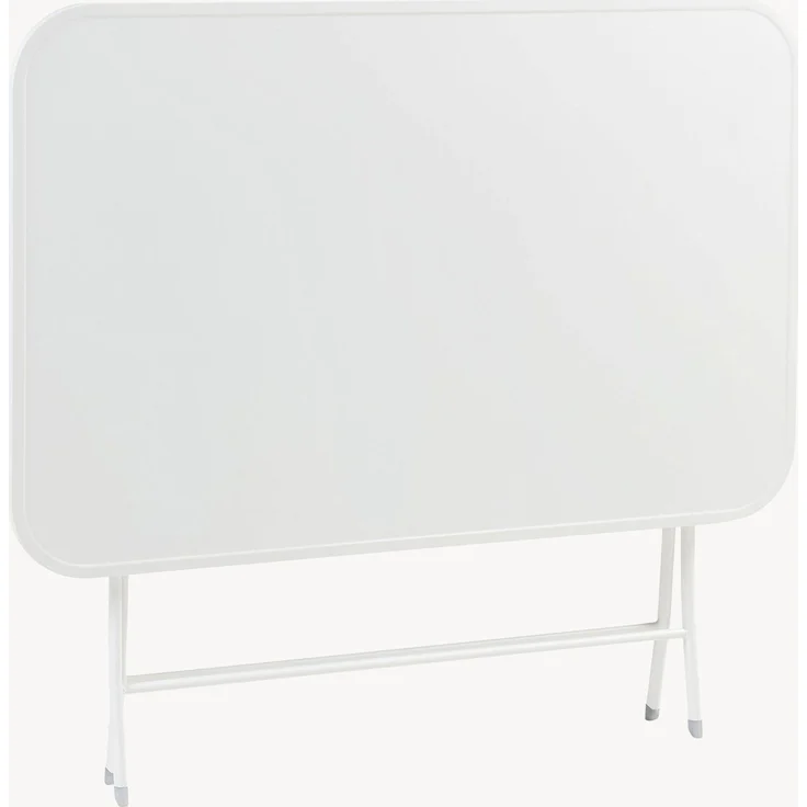 Klapptisch Sande Stahl 110x70x71 cm Weiß [en. casa] – Bild 6