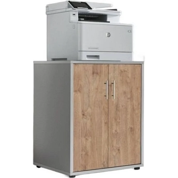 BMG Möbel Aktenschrank Druckerschrank Office Edition (große Oberplatte auch für Office Drucker geeignet) Höhe 74 cm, optimale Ergänzung zu Schreibtischen – Bild 3