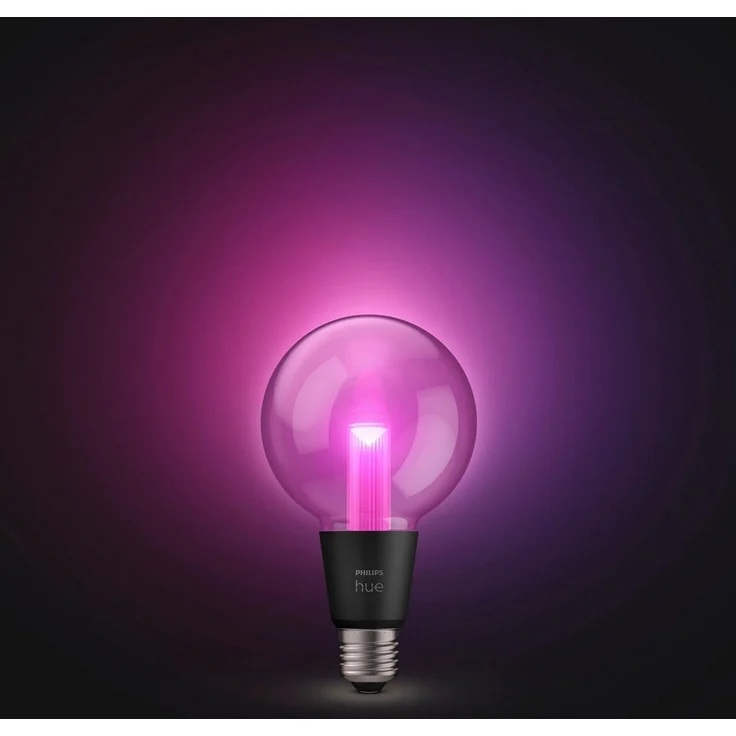 Philips Hue White & Col. Amb. Lightguide Globe 95 E27 – Bild 3