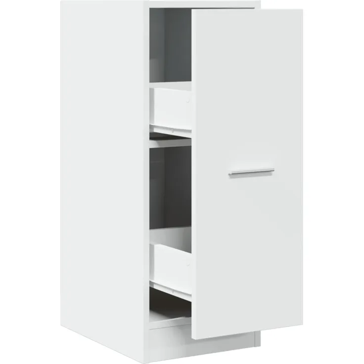 vidaXL Apothekerschrank Weiß 30 x 41 x 77,5 cm Holzwerkstoff 855151