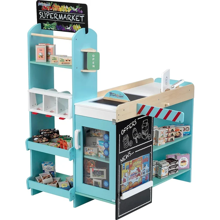 Theo Klein 9391 Supermarkt, Holz (MDF) – Bild 1