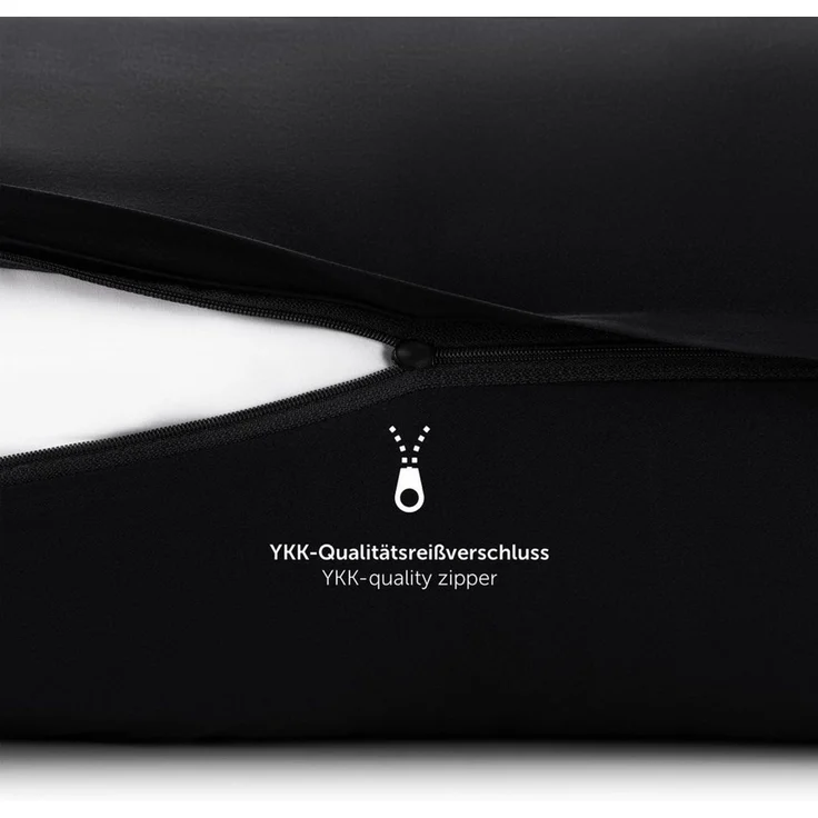 Blumtal Bettwäsche Premium Mako Satin Baumwolle mit Kissenbezug, Mako-Satin, 2 teilig, Superweiches Bettbezug Set mit edler Glanz Optik – Bild 2