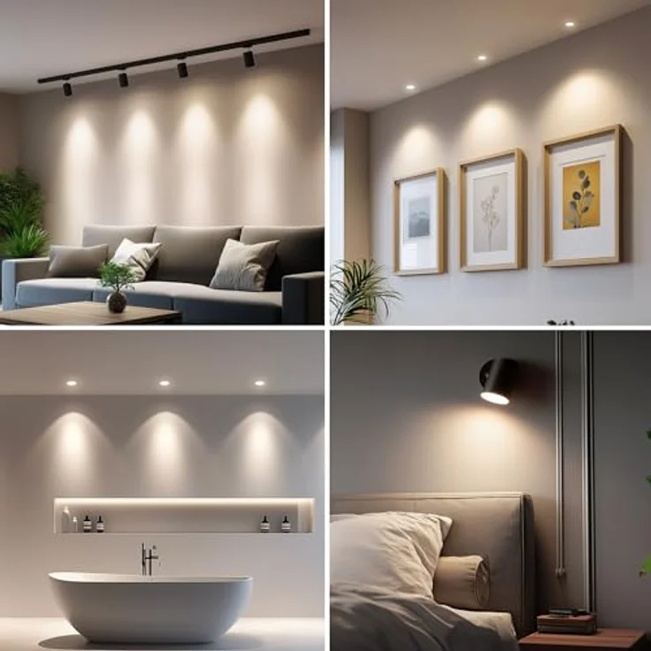 Linkind Ultraeffiziente GU10 LED Birne, 2W=50W, 4000K Neutralweiß von Energieeffizienz-Label-A, Nicht Dimmbar GU10 Glühbirne 360Lm, 36° Mittlerer Abstrahlwinkel, Klasse A LED Birne, 6 Stück – Bild 9