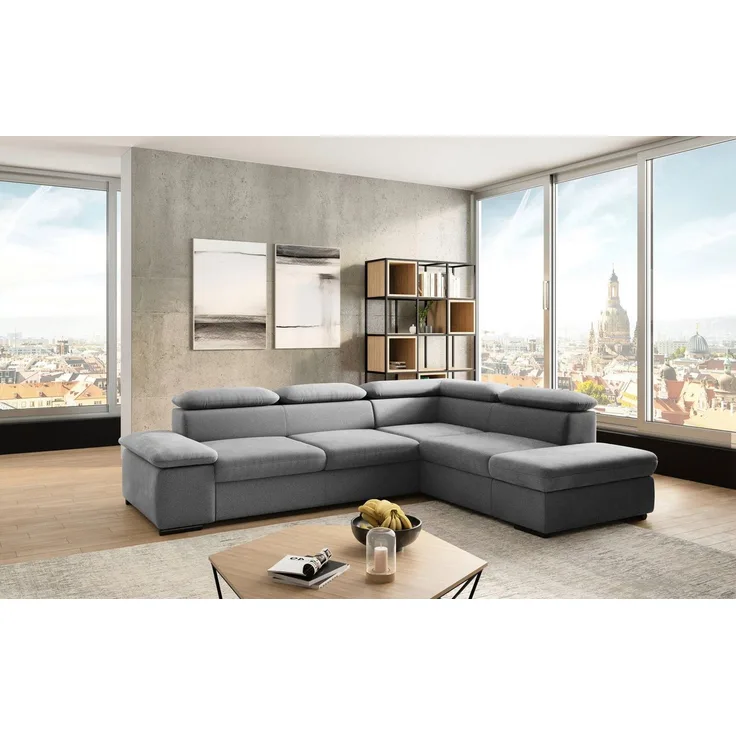sit&more Ecksofa Alcudia L-Form, mit Armteilverstellung, optional Kopfteilverstellung & Schlaffunktion