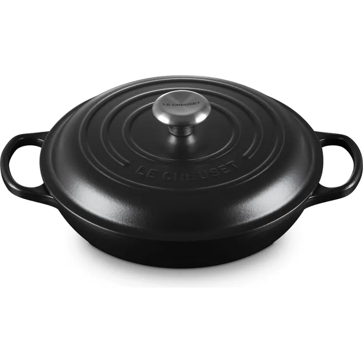 Le Creuset Gourmet-Profitopf Signature 26 cm Schwarz