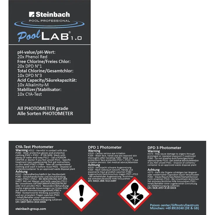 Steinbach Wasseranalyse Pool Professional PoolLab – Bild 3