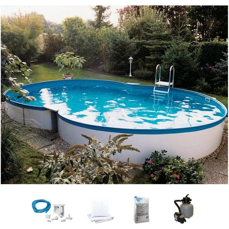 my POOL BWT Achtformpool MONTANA (Komplett-Set, 5-tlg), in verschiedenen Größen erhältlich
