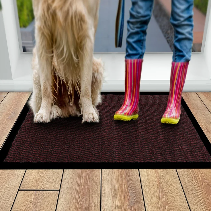 Furni24 Fußmatte - Rot-Schwarz, 40 x 60 cm – Bild 10