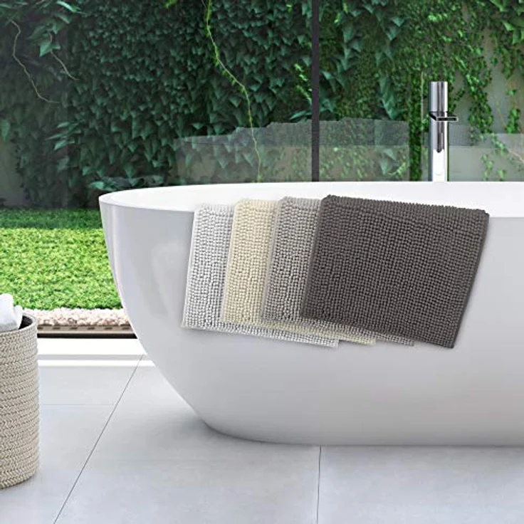 Beautissu Badematte BeauMare WR rutschfest 70x100 cm Natur – Bild 7