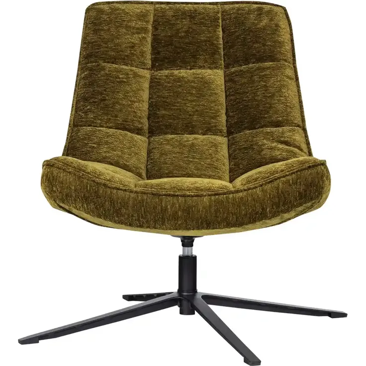 Drehsessel Maudi - Chenille-Stoff Grün – Bild 2