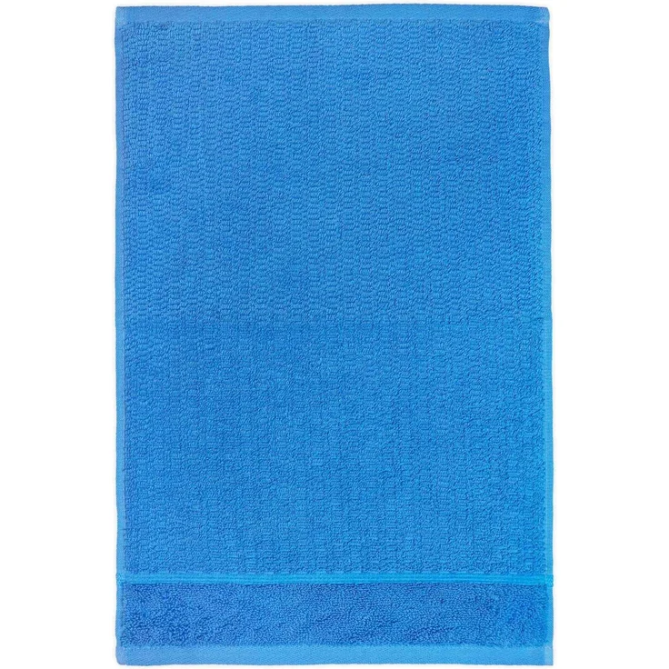 Möve for frottana Pearl Gästetuch 30x50 cm aus 100% Baumwolle, Dark Pool