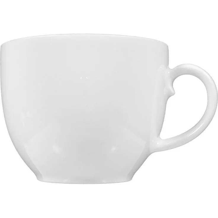 Kaffee-Obertasse 0,21 l Rondo/Liane Weiss Seltmann Weiden Kaffeetasse - MikrowelleBackofen geeignet, Spülmaschinenfest