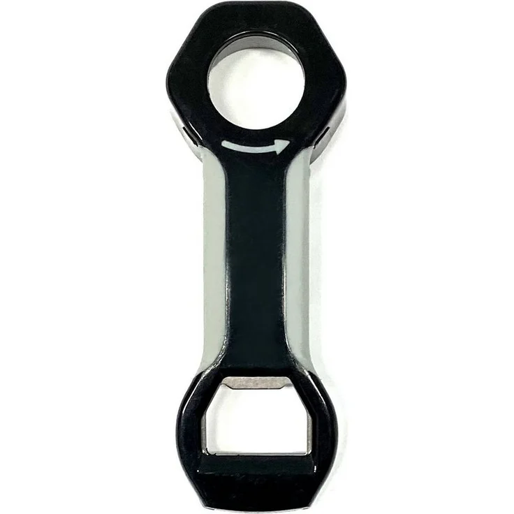 HAC24 Multiöffner 2x Universalöffner Universal Deckelöffner Glasöffner Vielzwecköffner, 4in1 Kunststoff mit Flaschenöffner – Bild 2