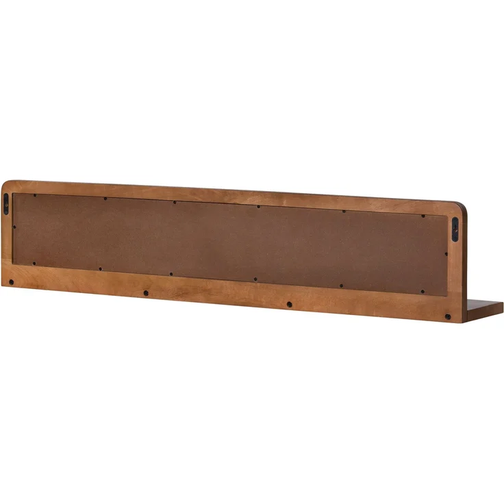Wandregal Mango/Seegras 120x20x25 hellbraun lackiert MIZUMI #120 – Bild 7