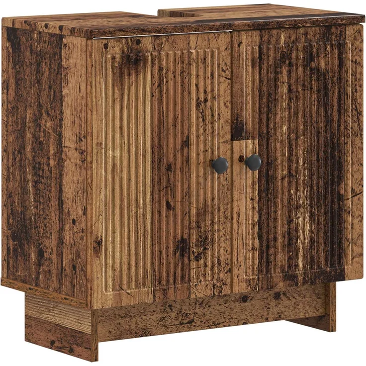 vidaXL 3-teiliges Badezimmer-Schranksystem EDE Holzwerkstoff 3417826 – Bild 3