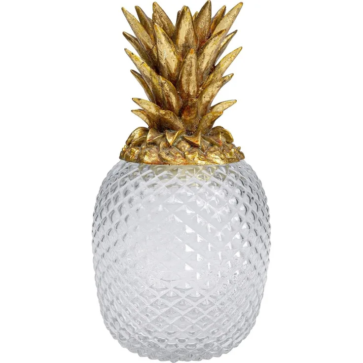 Kare Design Aufbewahrungsbox Deko Dose Pineapple Visible