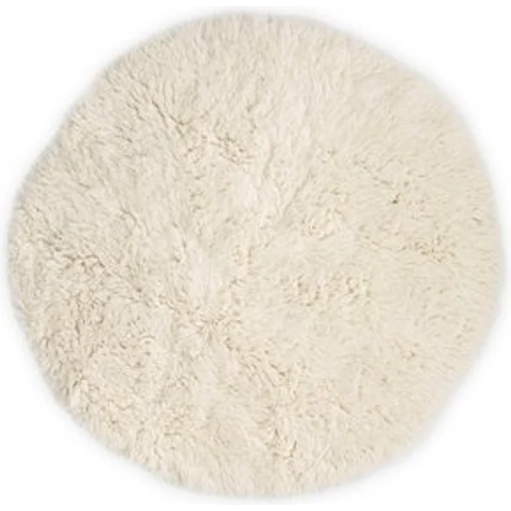 THEKO Wollteppich Flokos 2, rund, Höhe: 70 mm, original griechischer Flokati, Hochflor, Uni Farben, reine Wolle – Bild 6