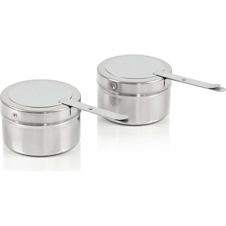 Mahlzeit Speisenwärmer Chafing dish "Nancy" mit 1x 1/2 + 2x 1/4 GN Warmhaltebehälter – Bild 3