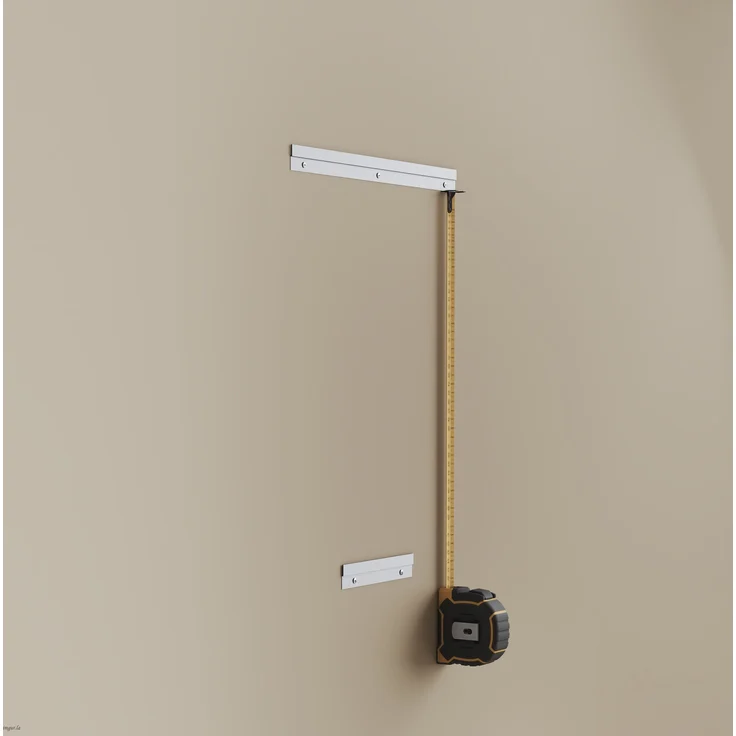 EMKE Spiegelschrank 80 x 65 x 14,5 cm – 2 Spiegeltüren mit integriertem Stauraum, verstellbare Ablagen, mattweiß – Bild 9