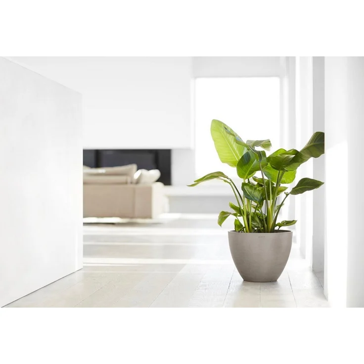 ECOPOTS Blumentopf ANTWERP Taupe, BxTxH: 40x40x30 cm – Bild 3