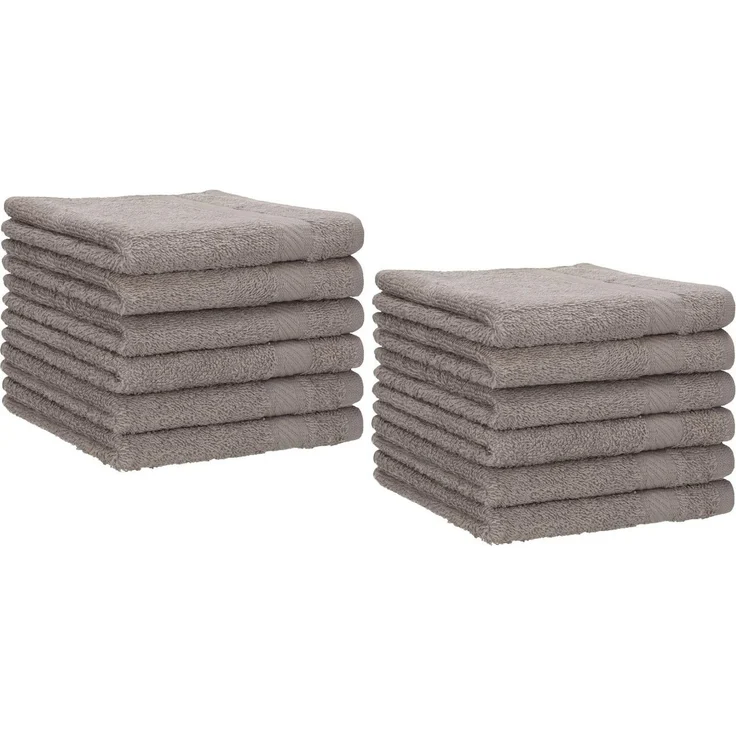 Betz Gästehandtücher 12 Stück Palermo Gästehandtuch Größe 30x50 cm, 100% Baumwolle (12-St)