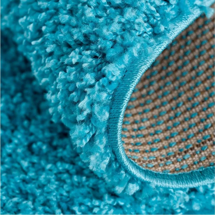 Sanat Hochflor-Teppich LOCA, auch als Läufer und in Rund, rund, Höhe: 30 mm, Wohnzimmer, Langflor, Shaggy, Schlafzimmer – Bild 2