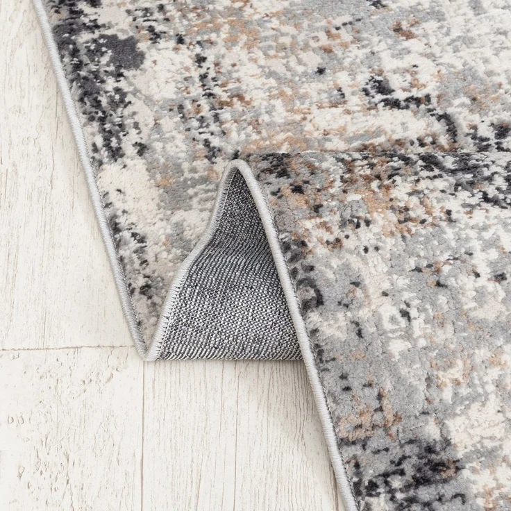 Mazovia Läufer Läufer FlurLäufer Modern für Vorzimmer Schlafzimmer - Abstrakt Muster, 60x100 cm, Kurzflor, Meterware – Bild 3