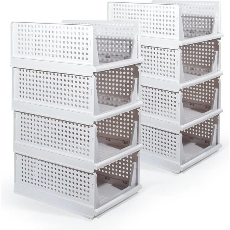 Zedelmaier Organizer Schrank-Organizer Kleiderschrank Schublade faltbare Aufbewahrungsbox (Set, 8 St) – Bild 4
