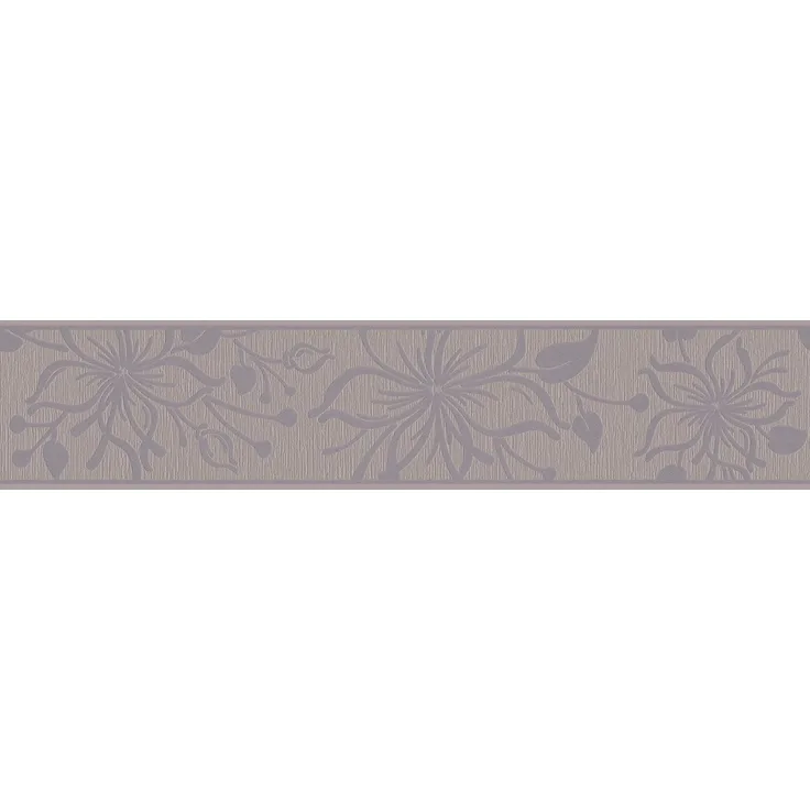 A.S. Création Bordüre Only Borders 11, strukturiert, floral, geblümt, natürlich, Tapete Bordüre Blumen Borte Wohnzimmer Schlafzimmer Küche Flur Design